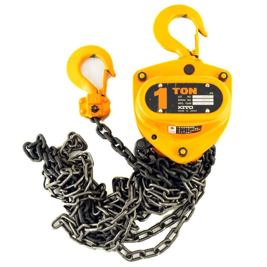 KITO キトー M3 チェーンブロック 1ton 1トン / 2.5m / 2点セット