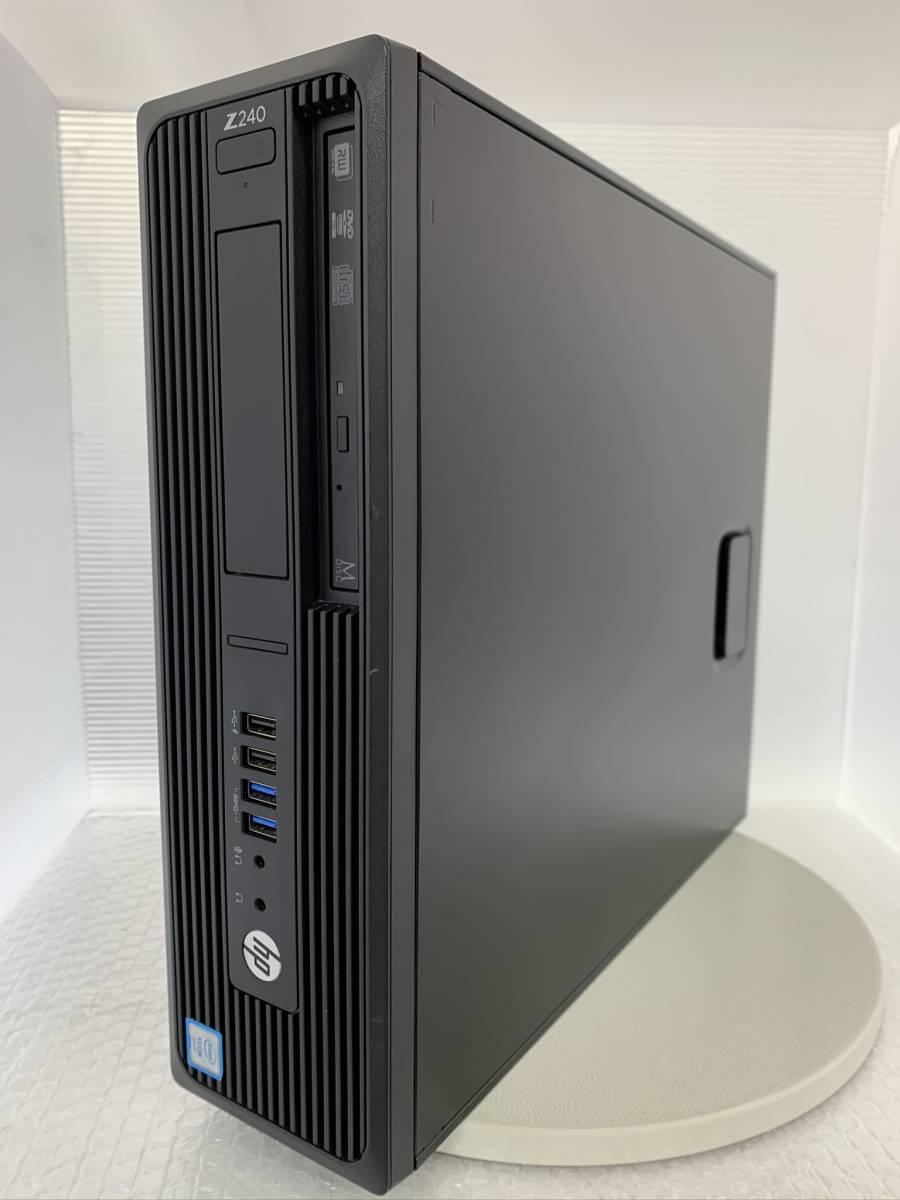 HP Z240 SFF Workstation Reconditionné – Xeon E3-1230 V5, 16 Go RAM, SSD 512 Go, WiFi + Bluetooth, Windows 11 Pro