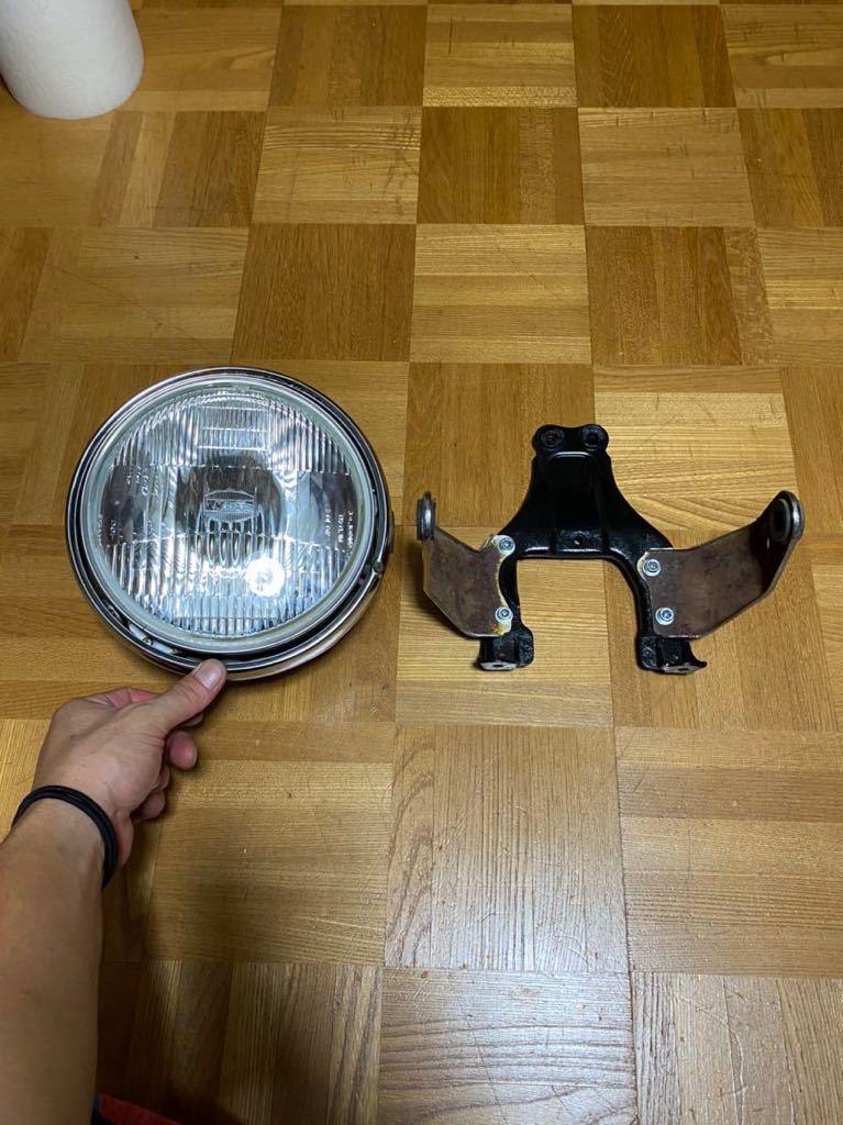 SR400純正ヘッドライトセット ステー付き 1JR 2H6 RH01J ヤマハ SR400