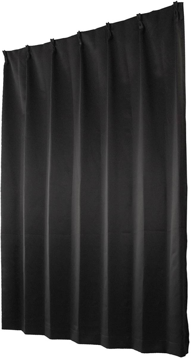  B2 おまとめ ユニベール Univer カーテン ブラック サイズ:W100&times;H210cm(丈200cm～)｜売買されたオークション情報、yahooの商品情報をアーカイブ公開 - オークファン ドレープカーテン