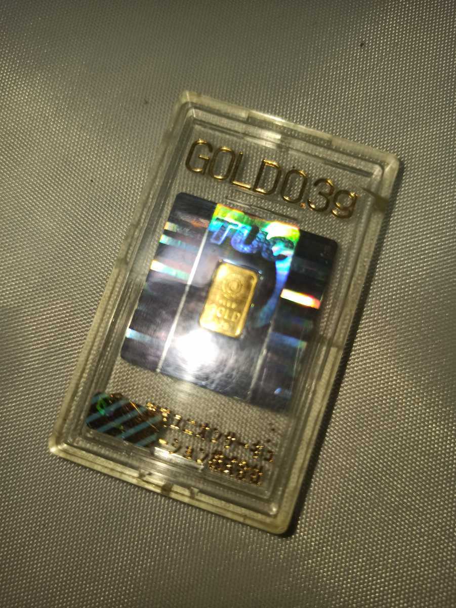 超激得，お買い得 ☆田中貴金属 金 GOLD 1g・0.3g 東京ユニオン