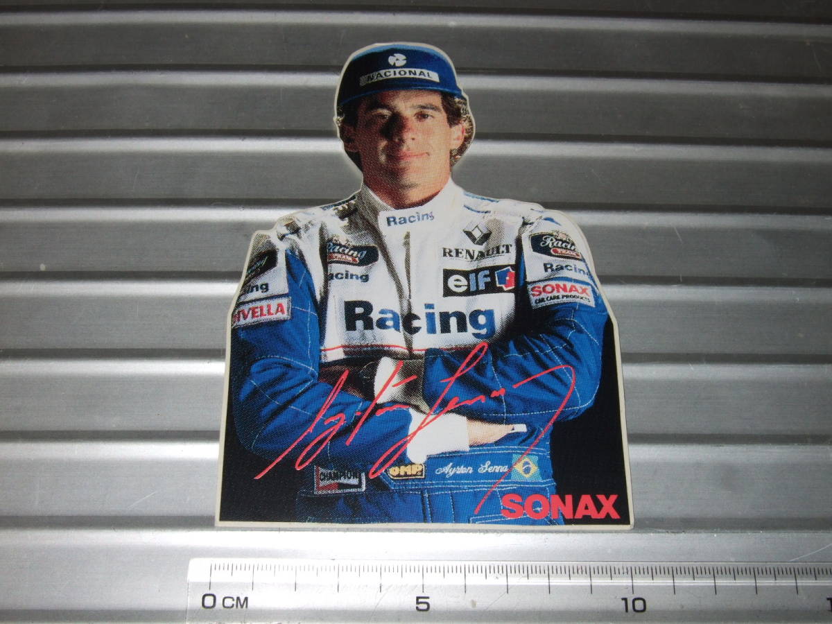 本物保証，高品質 1994 SONAX アイルトン セナ スポンサー ステッカー レア(F1)｜売買されたオークション情報、yahooの商品情報をアーカイブ公開 - オークファン F1