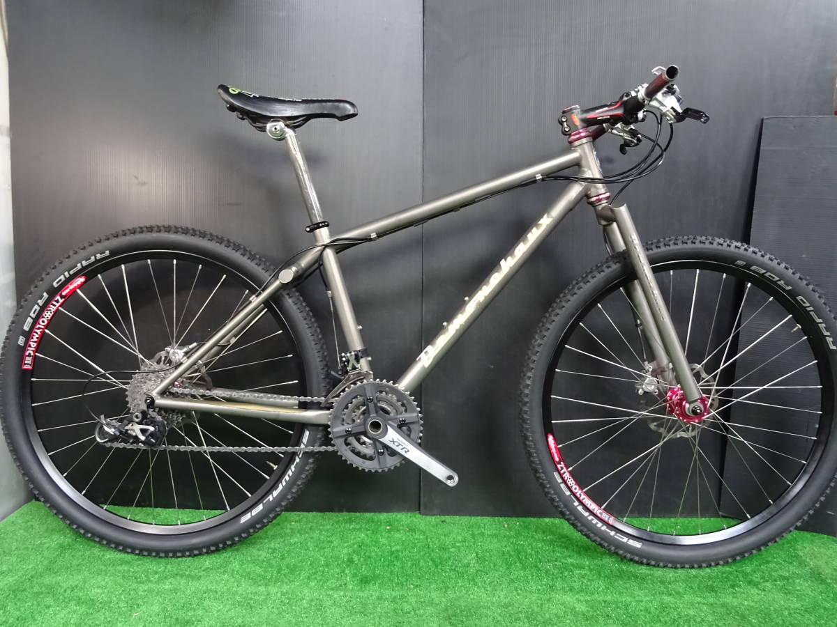 得価，定番人気 Ｄｅｍｏｕｃｈａｕｘ デモーショ フレーム フォークチタン ＸＴＲ ＭＡＧＵＲＡ ＣＨＲＩＳＫＩＮＧ ３&times;９(Mサイズ)｜売買されたオークション情報、yahooの商品情報をアーカイブ公開 - ハードテイル