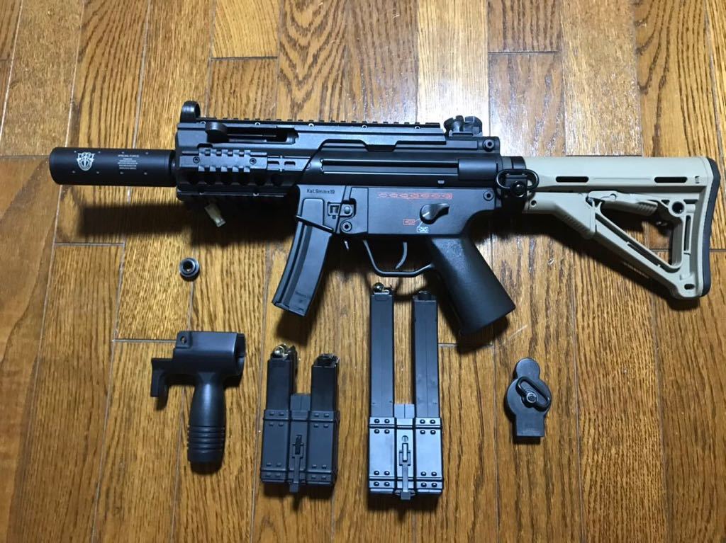 東京マルイ 電動ガン クルツ MP5K H&K - M4ストック仕様STD