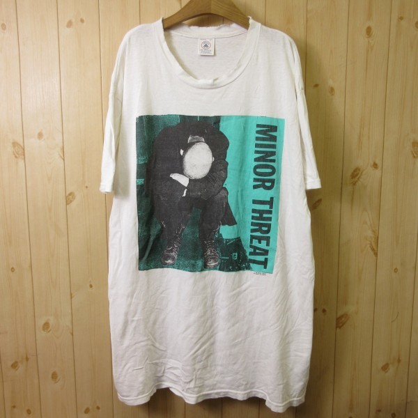 未着用：Minor Threat マイナースレット ヴィンテージ バンドTシャツ