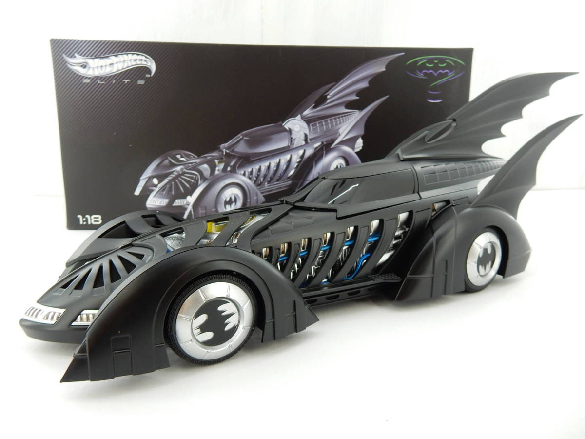 1：18 ホットウィール バットモービル ダメージ加工 Hot Wheels