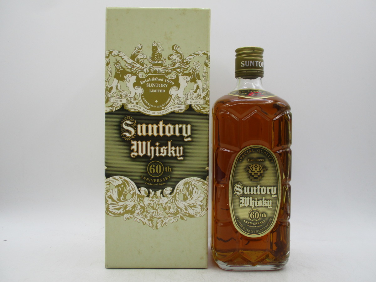 同梱OK商品】SUNTORY WHISKY サントリー ウイスキー 角瓶発売60周年