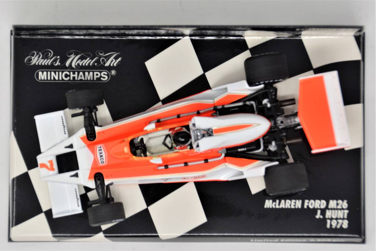 MINICHAMPS マクラーレンFORD M26 HUNT 1978 【公式通販】