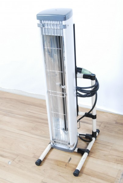 3789 デンソー 遠赤外線ヒーター EG-10RKS-H 100V 1.0kW D49×W30.5×