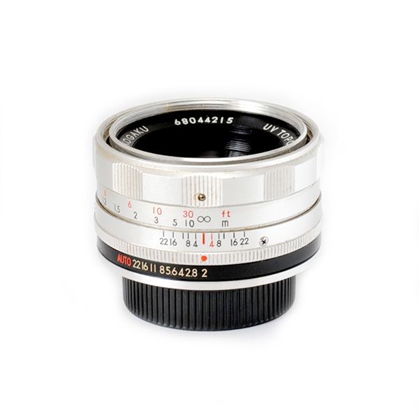 M42アダプター付 東京光学製UVトプコール50mm F2シルバー☆Tokyo