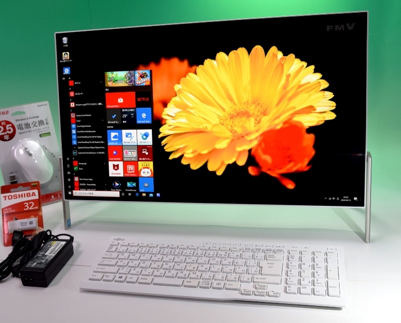富士通 一体型デスクトップPC ESPRIMO FH52/D3 富士通 ESPRIMO 一体型