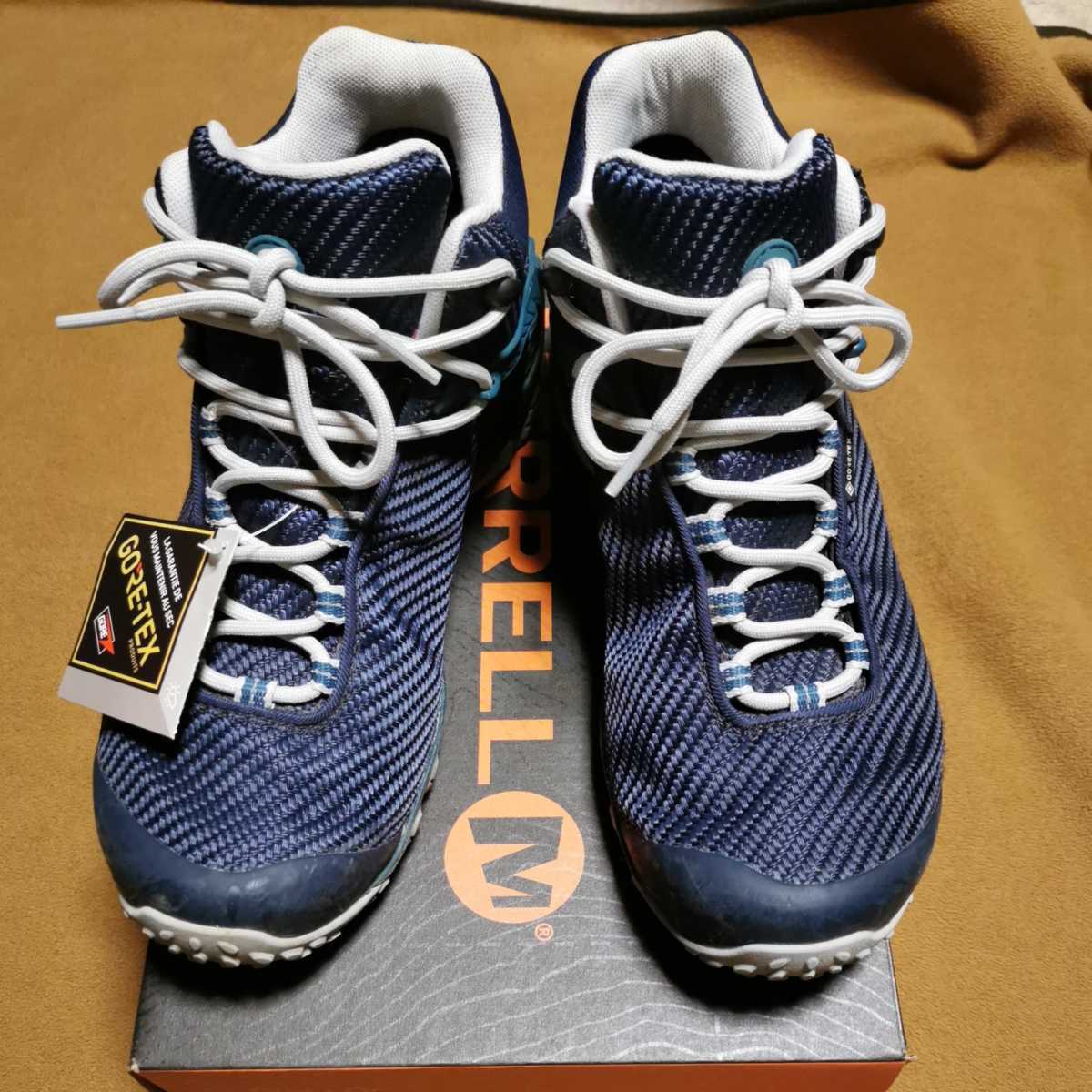 新品，新作 使用少 MERRELL/メレル:CHAM 7/カメレオン STORM MID GTX(27.0cm)｜売買されたオークション情報、yahooの商品情報をアーカイブ公開 - オークファン 27.0cm