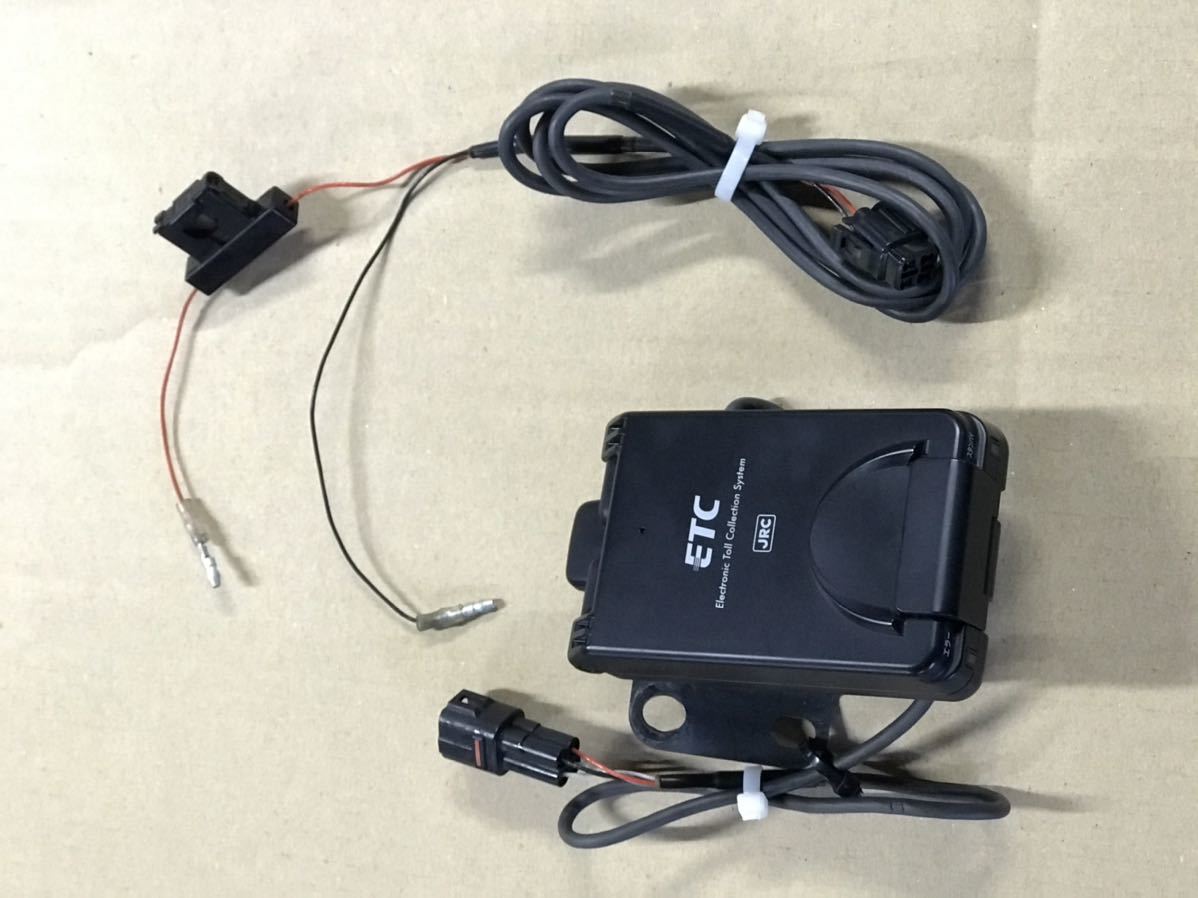 中古 日本無線 二輪車用ETC車載器 アンテナ一体JRM-12 JRM-12 アンテナ一