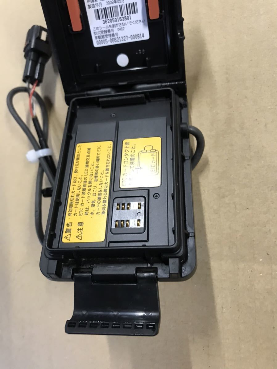 中古 日本無線 二輪車用ETC車載器 アンテナ一体JRM-12 JRM-12 アンテナ一