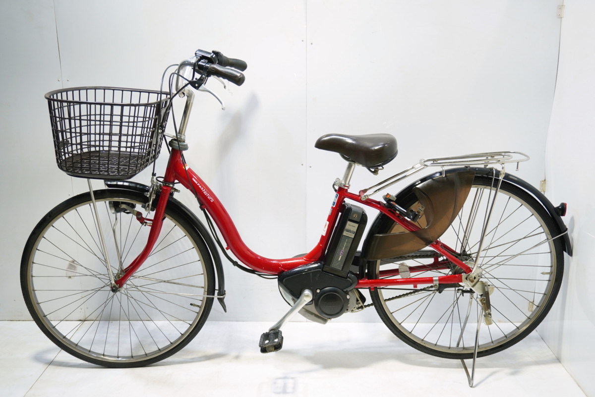  西H YAMAHA ヤマハ PAS Natura PM26NT 電動アシスト自転車 3S-059(電動アシスト自転車)｜売買されたオークション情報、yahooの商品情報をアーカイブ公開 - オークファン 電動アシスト自転車