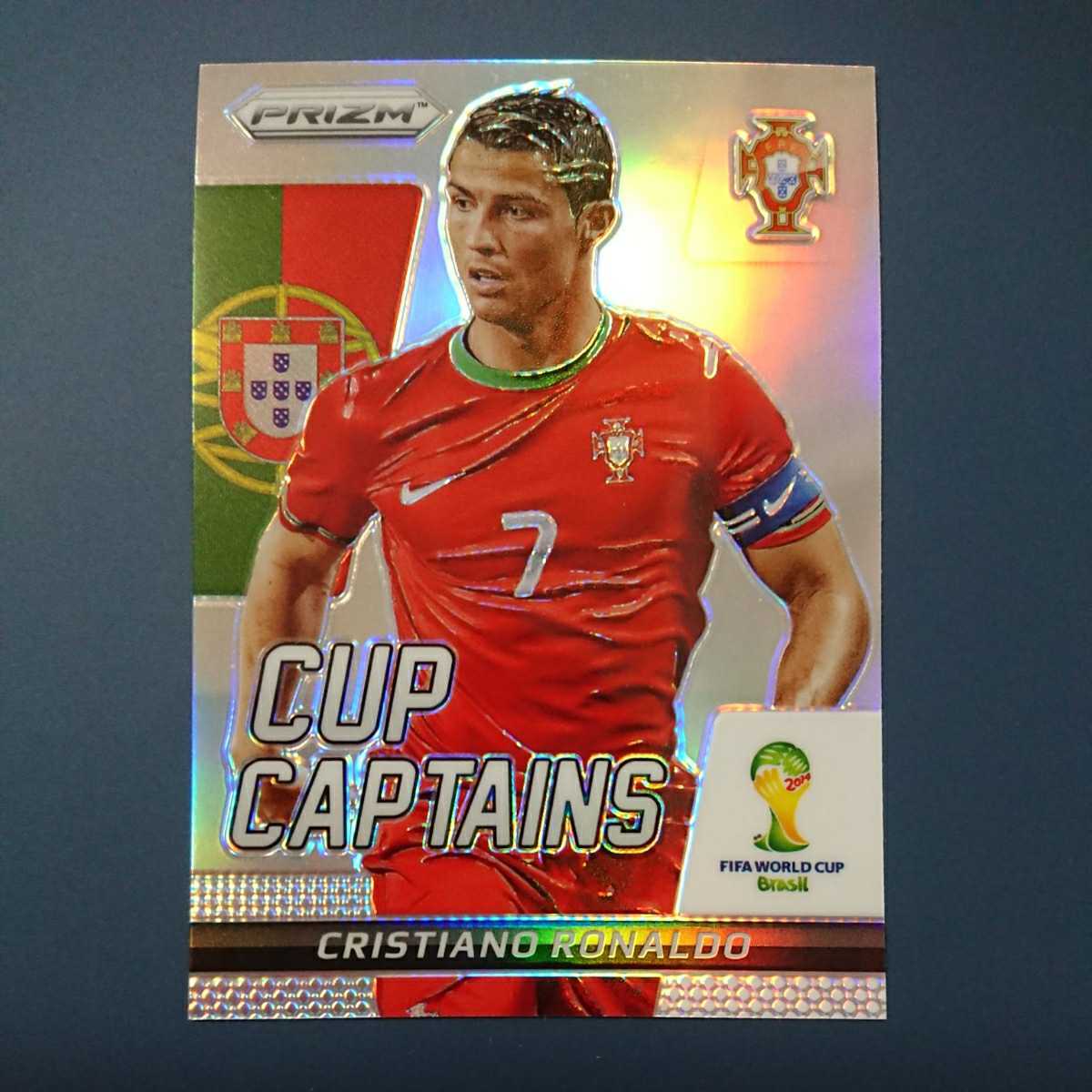 World 0 Panini Prizm Cup Soccer BGS Box Info Cristiano 9.5 #161