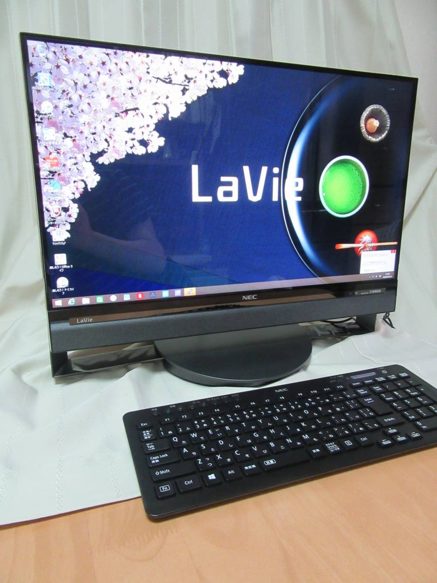 【人気SALE，お得】 極 爆速 DA770/C 5世代i7 8GB SSD480GB Win10 Office2019 使用感皆無 YAMAHA/フルHD IPS液晶/地デジW/保護フィルム有 DA970 DA570(モニタ一体型)｜売買されたオークション情報、yahooの商品情報をアーカイブ公開 - NEC