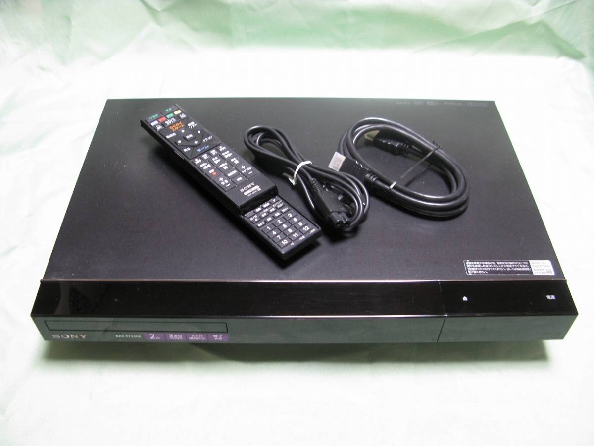 ☆SONY ブルーレイディスクレコーダー BDZ-ET2200 HDD2TB SONY BDZ