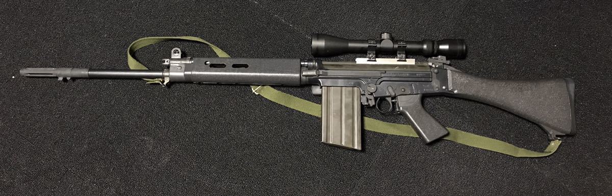 希少 JAC FN FAL L1A1 BV式フルオート 作動快調 予備マガジン スコープ
