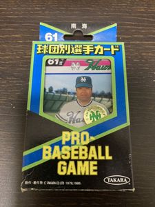 タカラプロ野球カードゲーム S`61年度南海ホークス