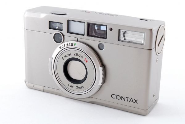 T2 コンタックス シルバー（商品 CONTAX チタンシルバー 中古)CONTAX