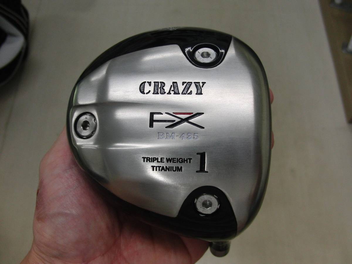 本物保証，新作 クレイジー CRAZY FX BM-435 10.5度 ヘッドのみ(ヘッド)｜売買されたオークション情報、yahooの商品情報をアーカイブ公開 - オークファン 部品