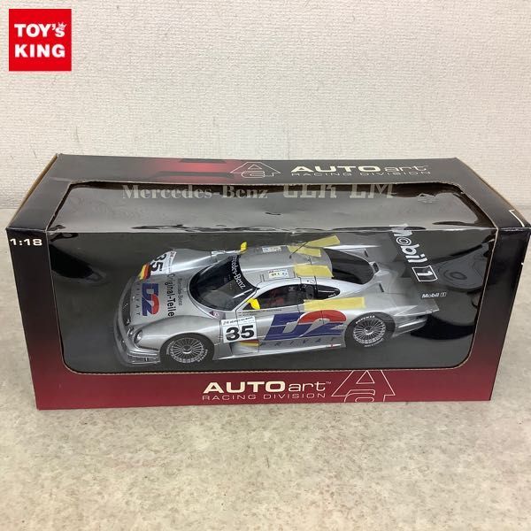 1円～ オートアート 1/18 メルセデス・ベンツ CLK LM #35 /ミニカー 1