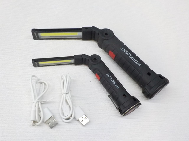 品質保証，100%新品 充電式LED折り畳みワークライト 大小セット 作業灯アウトドア災害用(その他)｜売買されたオークション情報、yahooの商品情報をアーカイブ公開 - オークファン その他