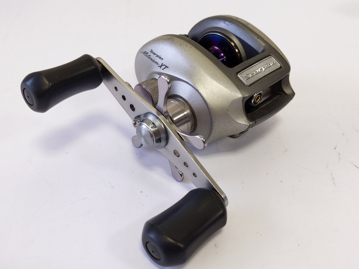 シマノ 97 スコーピオン メタニウム XT (カスタムハンドル）右巻き 計3台