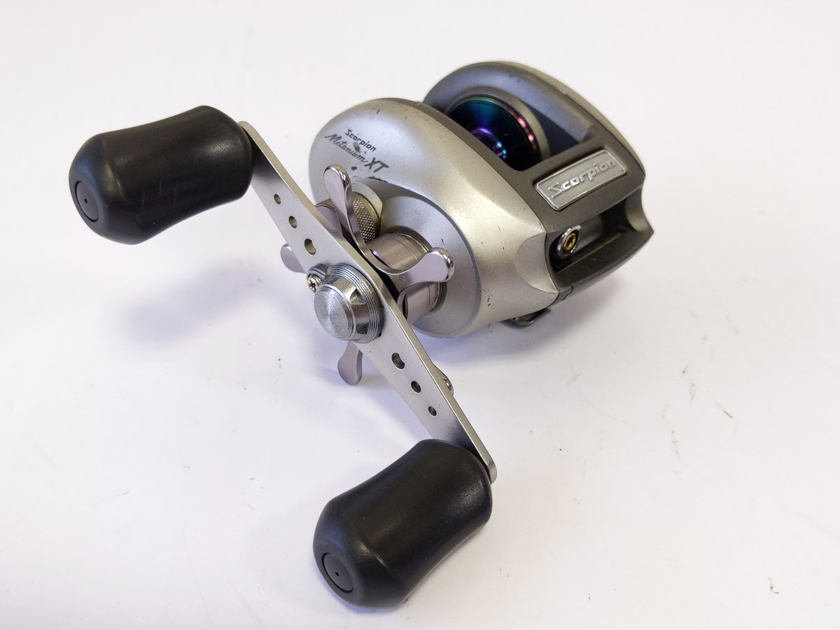 シマノ 97 スコーピオン メタニウム XT (カスタムハンドル）右巻き 計3台
