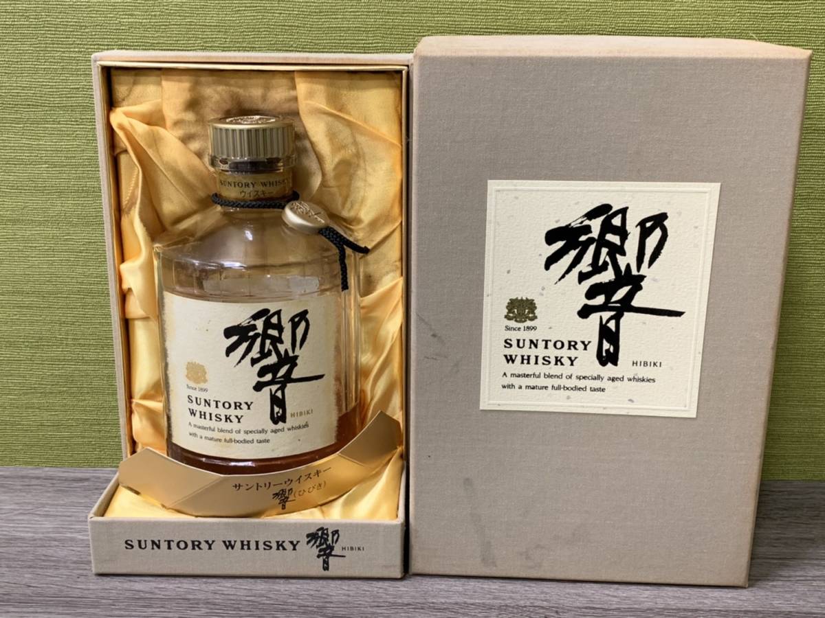 C1299 1円～ 未開栓 訳あり サントリー 響 1899 金キャップ 裏ゴールド