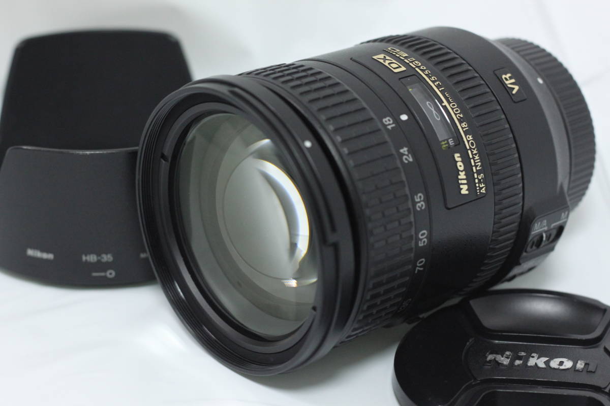 18-200mm Nikon AF-S DX VR NIKKOR ED G f⁄3.5-5.6G II