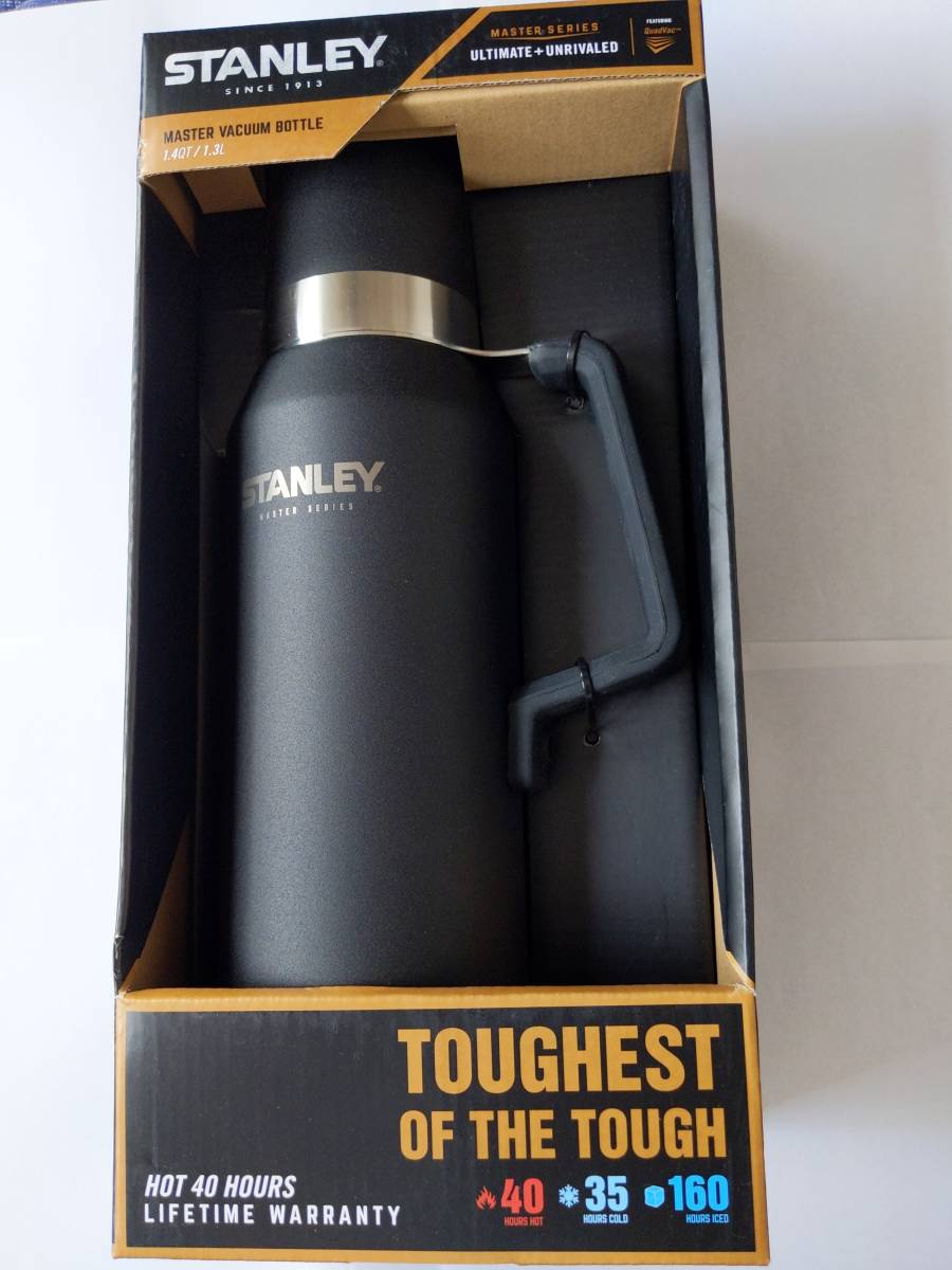 【2026，お買い得】 STANLEY/スタンレー マスター真空ボトル 1.3L マットブラック 水筒 保冷 保温 おしゃれ マグボトル 魔法瓶 大容量 登山 マイボトルコップ付(1.0リットル～)｜売買されたオークション情報、yahooの 1.0リットル～