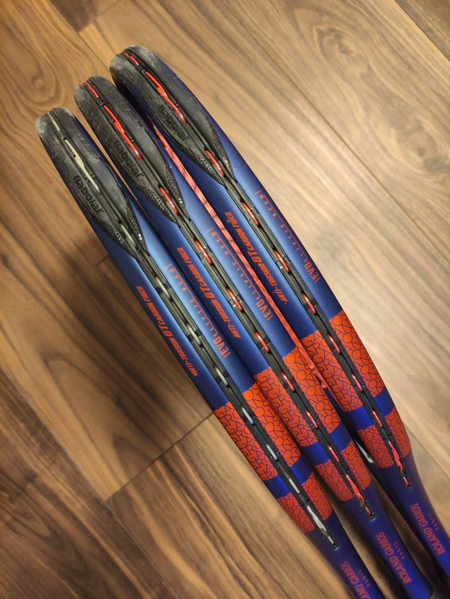 バボラ DRIVE PURE ピュア ドライブ チーム TEAM Babolat テニスラケット BabolaT 中古 硬式テニスラケット Drive Pure - ブルー