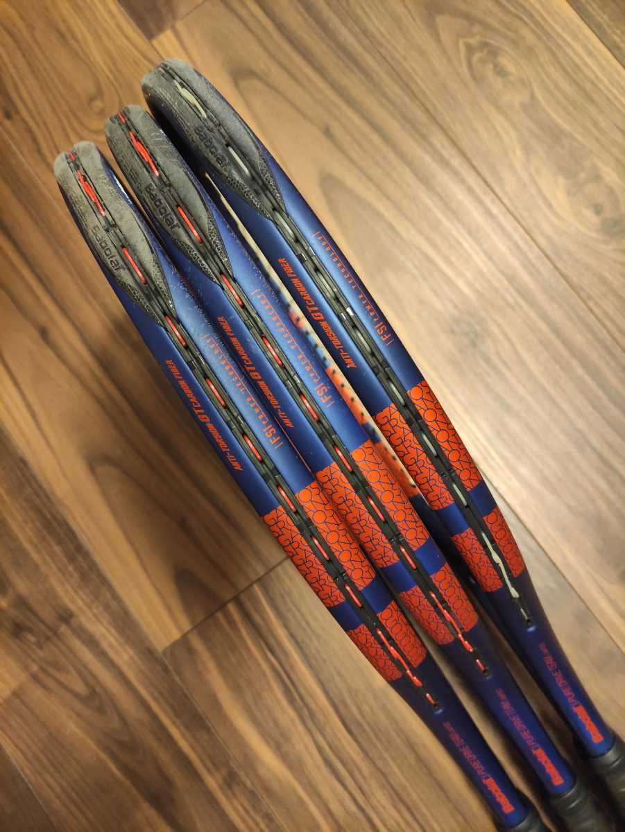 バボラ DRIVE PURE ピュア ドライブ チーム TEAM Babolat テニスラケット BabolaT 中古 硬式テニスラケット Drive Pure - ブルー