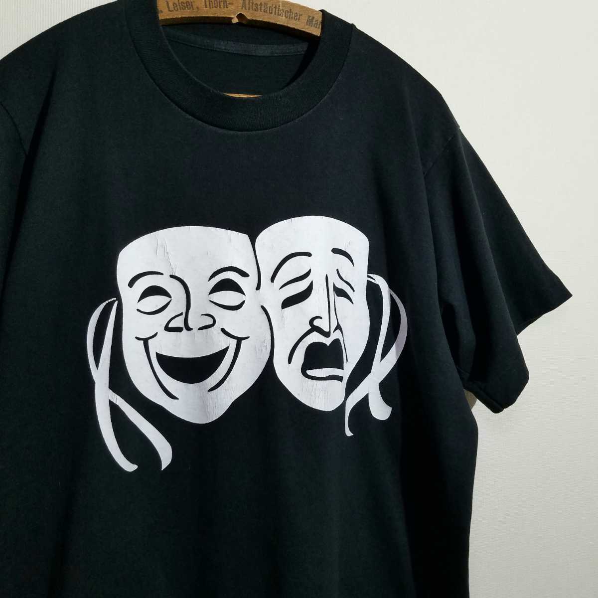 【送料無料，人気セール】 ブラックボディー 80s 90s USA製 TWO FACE ヴィンテージ Tシャツ M程度 トゥーフェイス 袖裾共にシングルステッチ アメリカ製(イラスト、キャラクター)｜売買されたオークション情報、yahooの商品 Mサイズ