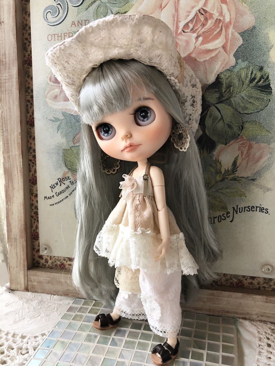 ブライスアウトフィット☆帽子セット☆レース ブライスアウトフィット