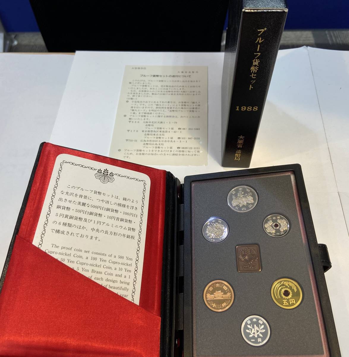 プルーフ貨幣セット ミントセット 造幣局 貨幣セット 1円スタート : 年