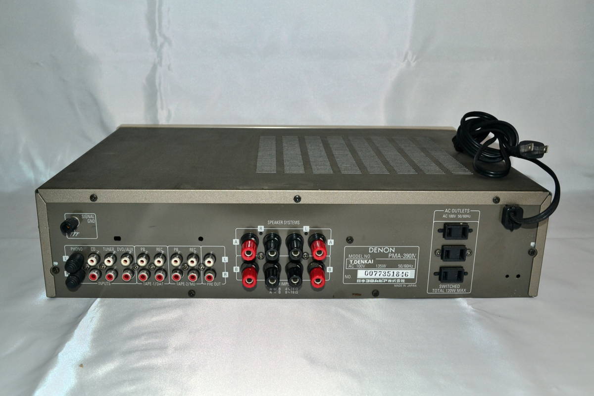 DENON デノン PMA-390Ⅳ プリメインアンプ DENON デノン プリメイン