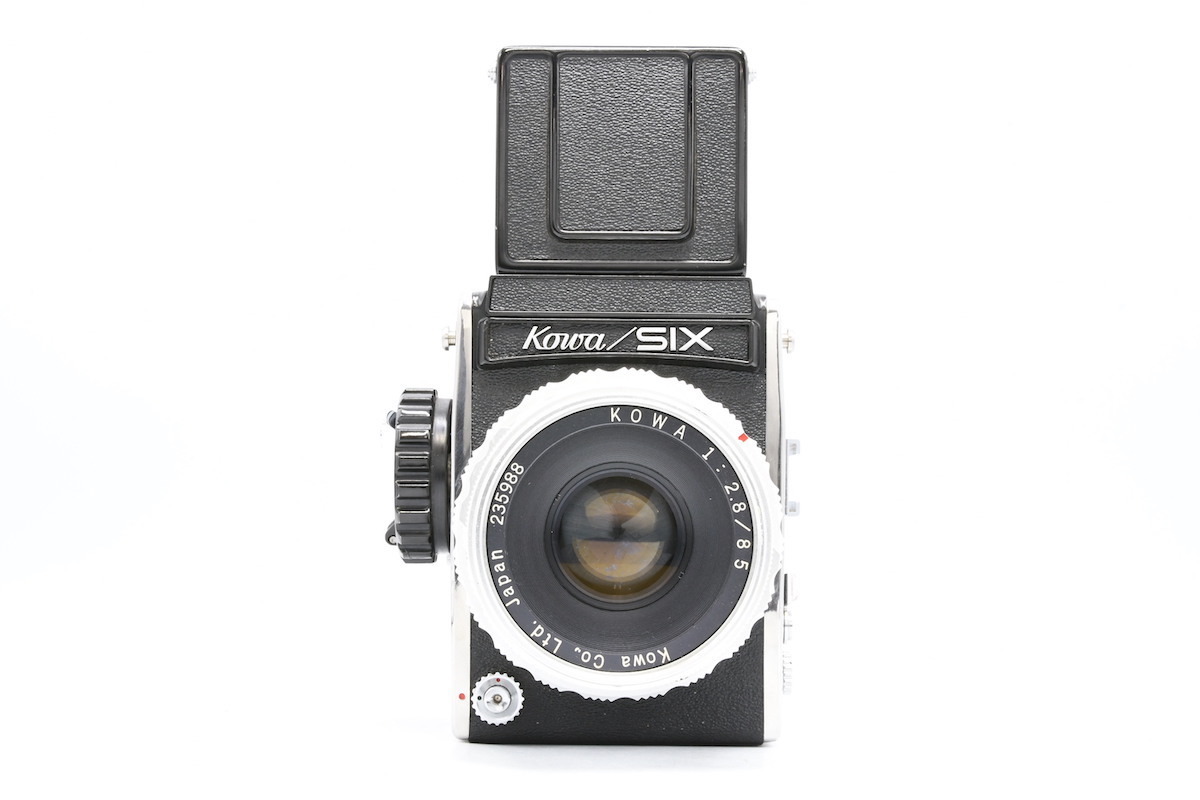 コーワ KOWA SIX MM 85mm F2.8 中判 フィルム カメラ レンズ 付き 撮影