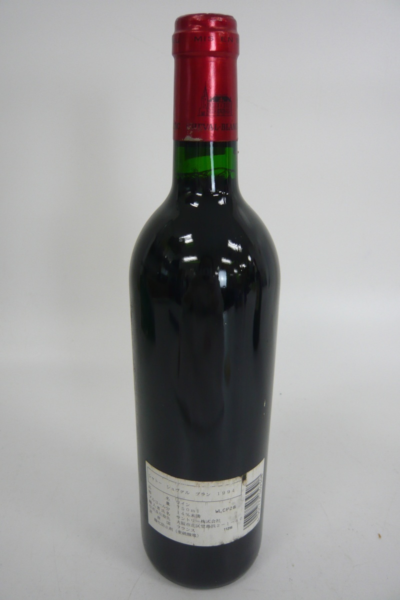 Cheval Chateau シャトー ピーロート・ジャパン (2011) 赤CHATEAU 1円～おたからや◆K1117-28　シャトーシュヴァルブランCHATEAU CHEVAL BLANC　1994　750ml　赤ワイン　ボルドー　　