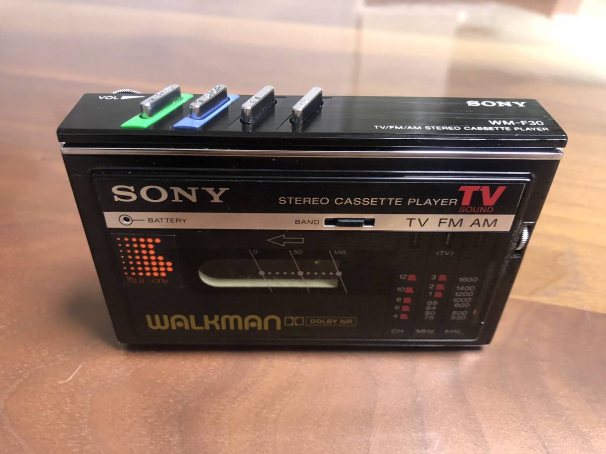 SONY ウォークマン　WM-F30 カセットプレーヤー ジャンク品 SONY ウォークマン WM-F30 カセットプレーヤー ジャンク品 SONY