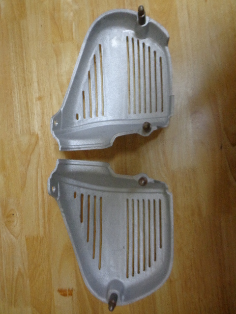 ホークⅡ用アルフィンカバー 左右セット キジマ昭和 CB250400T バブ