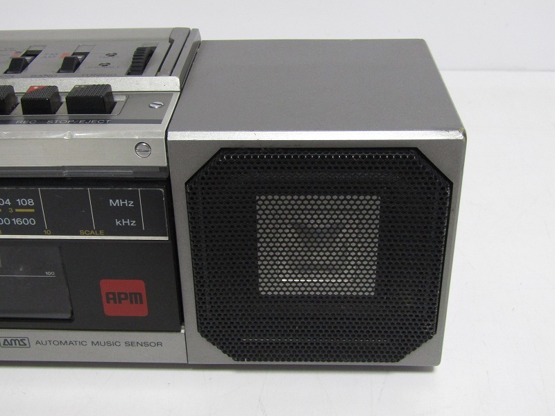 K25-392[SAI] 昭和レトロ SONY ソニー ラジカセ ZX-3 現状渡し