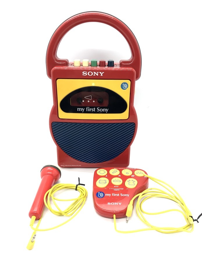 直販値下 SONY TCM-4000 SOP-1000 my first sony カセットプレイヤー