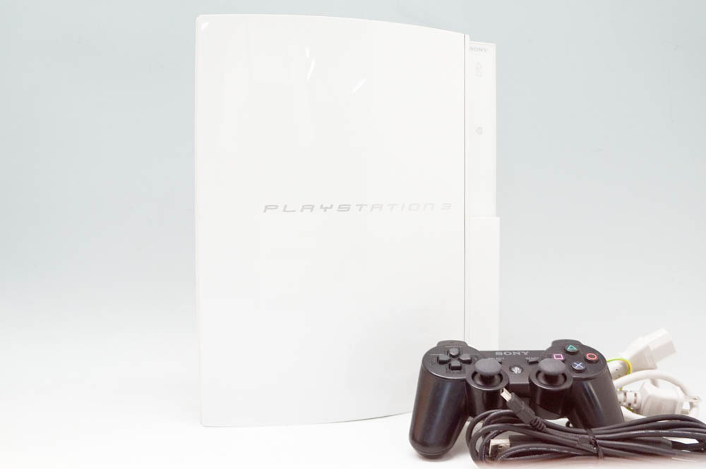 動作品】 PS3本体 プレイステーション3 ホワイト CECHL00 80GB
