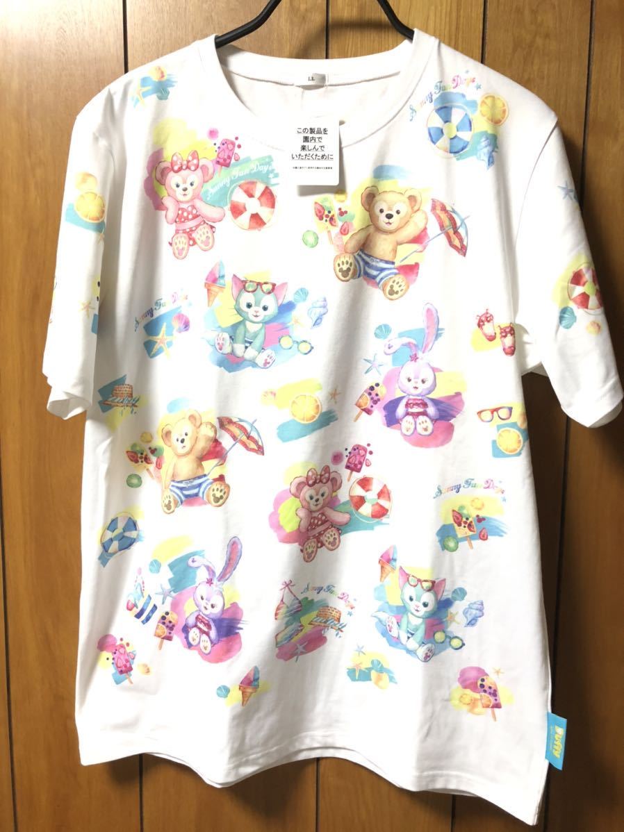 ダッフィー シェリーメイ ジェラトーニ ステラルー ディズニー Tds 半袖tシャツ サニーファン ディズニーシー イラスト キャラクター 売買されたオークション情報 Yahooの商品情報をアーカイブ公開 オークファン Aucfan Com