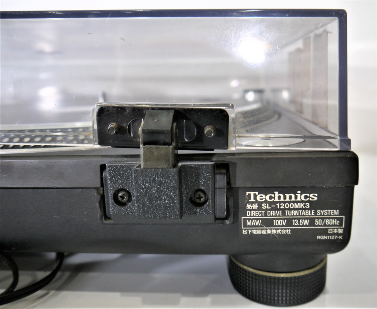 Technics テクニクス SL-1200MK3 mk3 中古の通販 ターンテーブル – sl
