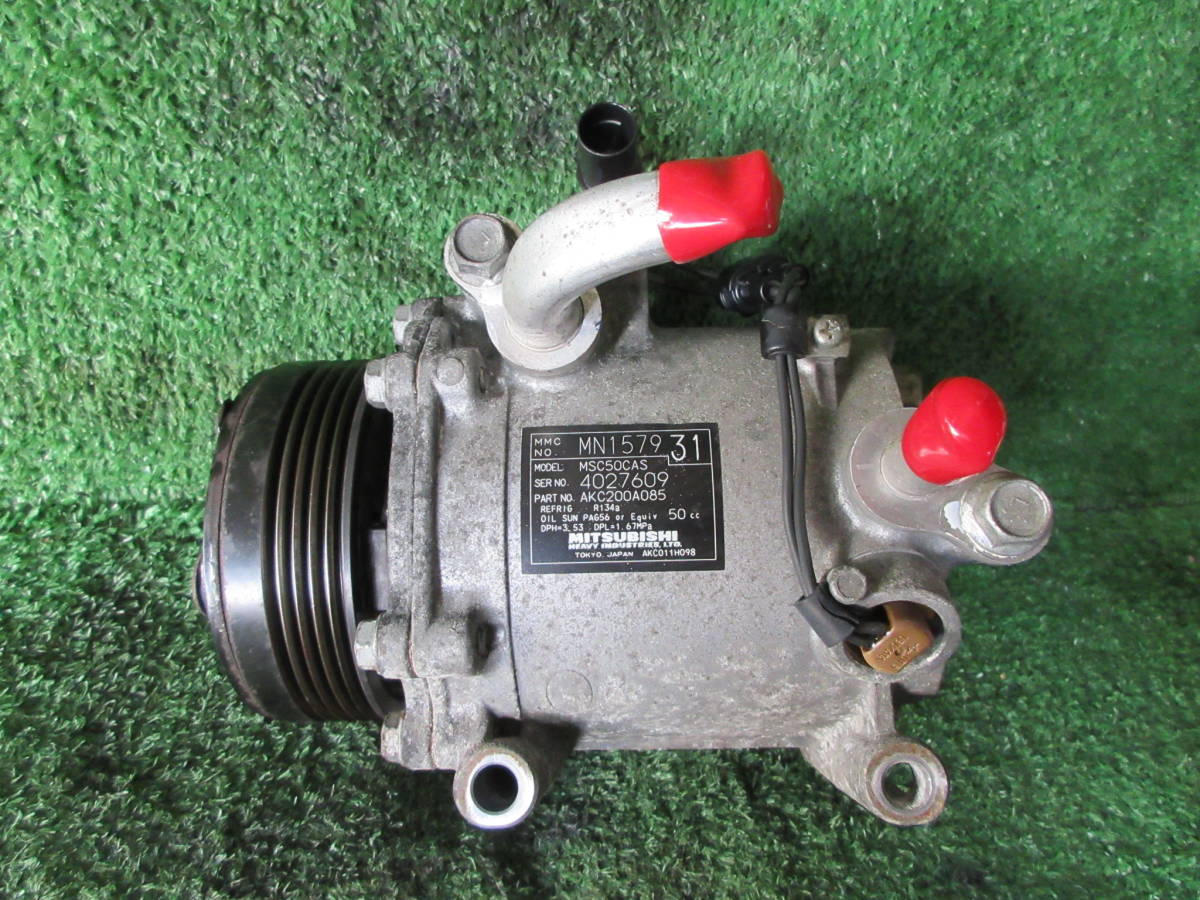 J210 ◇ i [アイ HA1W]エアコンコンプレッサー[MN157931]AKC200A085