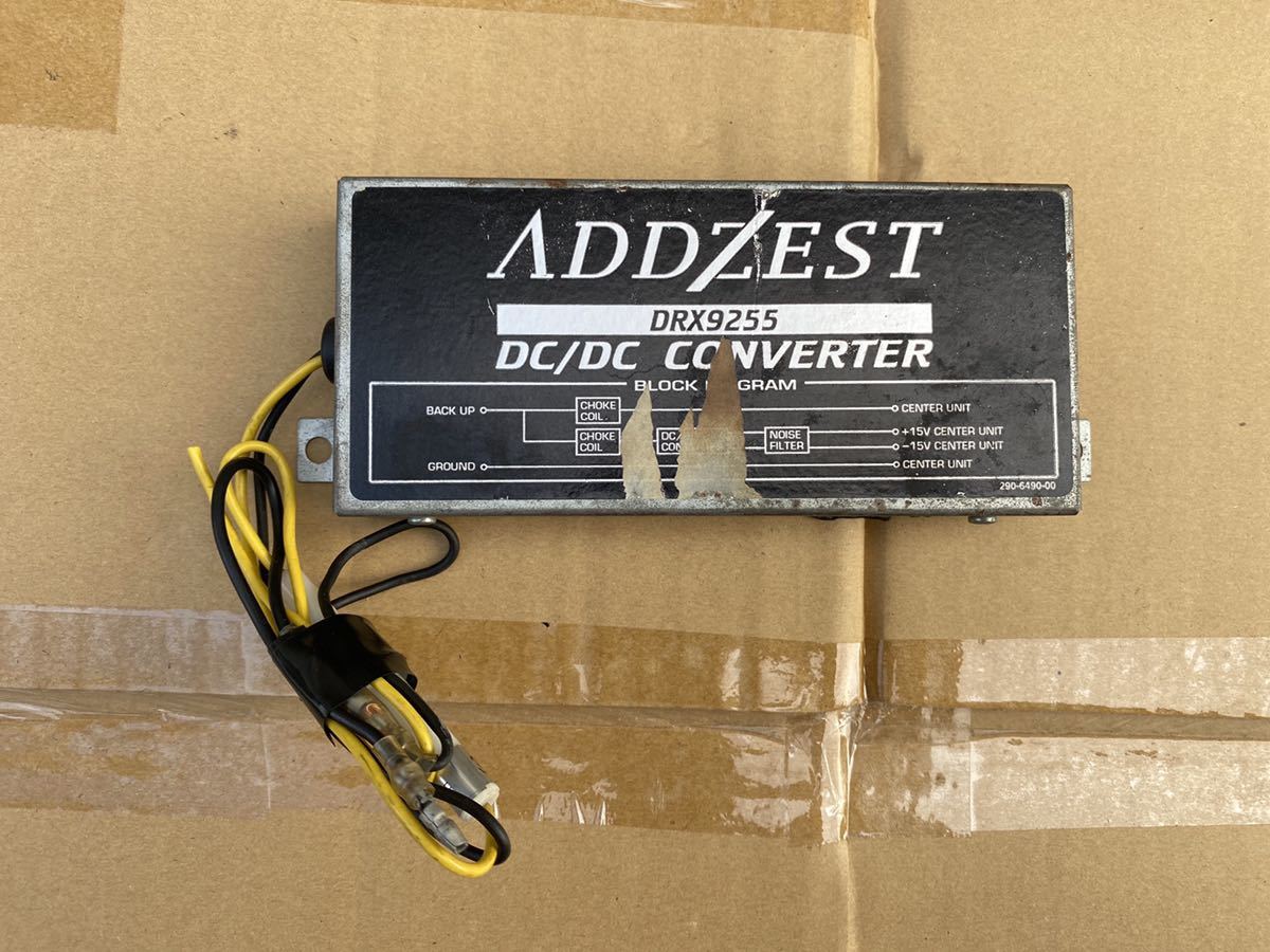 DRX9255 ADDZEST メルカリ - アゼスト DC⁄DC セット 1DIN DRX9255EX 